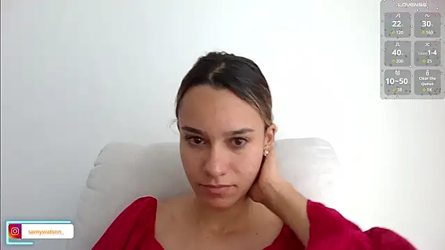 Snapshot of SamanthaWatson chatting on 13, 3, 2026 SamanthaWatson online show from 13, 3, 2026