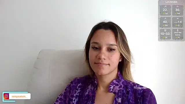Snapshot of SamanthaWatson chatting on 27, 4, 2026 SamanthaWatson online show from 27, 4, 2026
