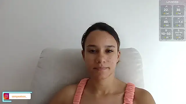 Snapshot of SamanthaWatson chatting on 15, 5, 2026 SamanthaWatson online show from 15, 5, 2026