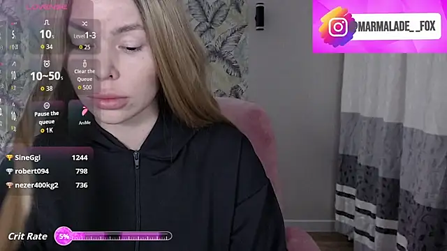 Marmalade Fox online show from 6, 4, 2026