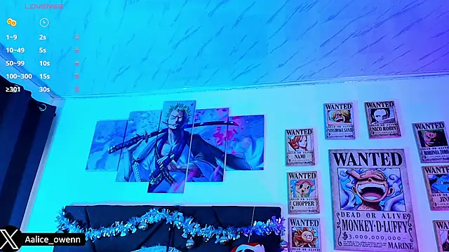 Aliceowenn online show from 18, 12, 2025