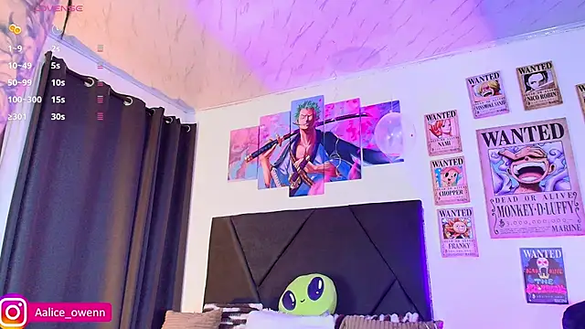 Aliceowenn online show from 17, 2, 2026