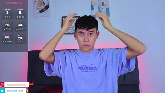 Angel esteban fx online show from 2, 11, 2025