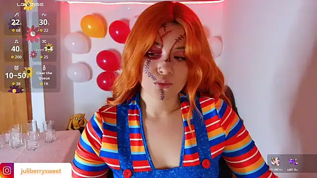 Snapshot of juli05star20 chatting on 30, 10, 2025 juli05star20 online show from 30, 10, 2025