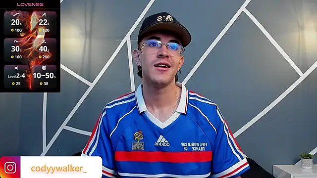 Snapshot of CodyWalkerR chatting on 24, 4, 2026 CodyWalkerR online show from 24, 4, 2026