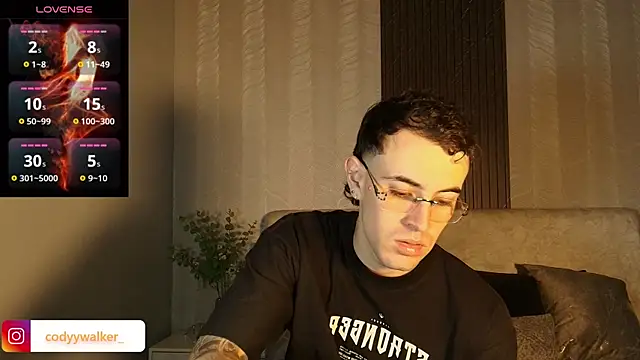 Snapshot of CodyWalkerR chatting on 15, 5, 2026 CodyWalkerR online show from 15, 5, 2026