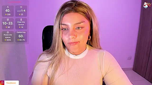Snapshot of Fieryfenixx chatting on 9, 1, 2025 Fieryfenixx online show from 9, 1, 2025