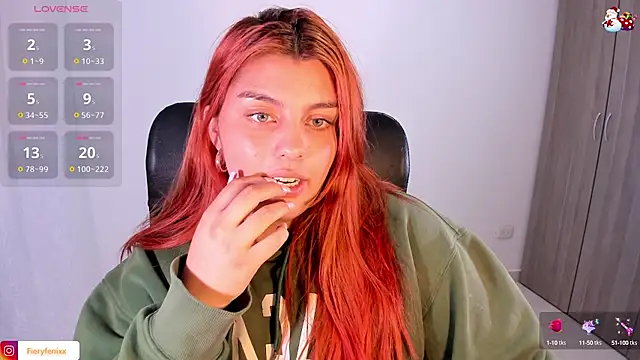 Snapshot of Fieryfenixx chatting on 15, 1, 2025 Fieryfenixx online show from 15, 1, 2025