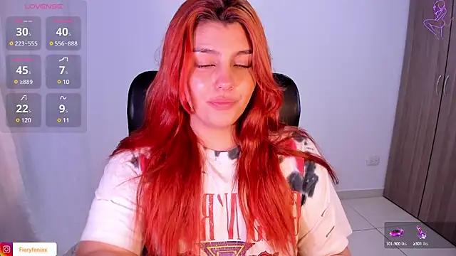 Snapshot of Fieryfenixx chatting on 25, 1, 2025 Fieryfenixx online show from 25, 1, 2025