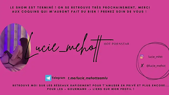 lucie mehott online show from 2, 3, 2025