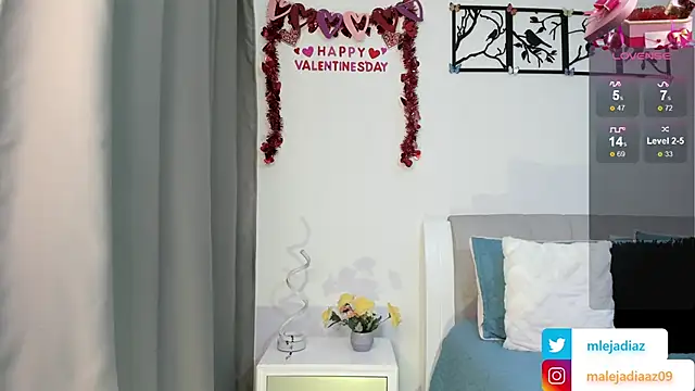 MalejaDiaz  online show from 14, 2, 2025