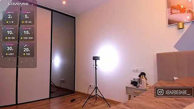 XBarbieBabeX online show from 17, 3, 2026