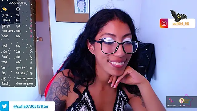 sofia rosse4 online show from 25, 4, 2026