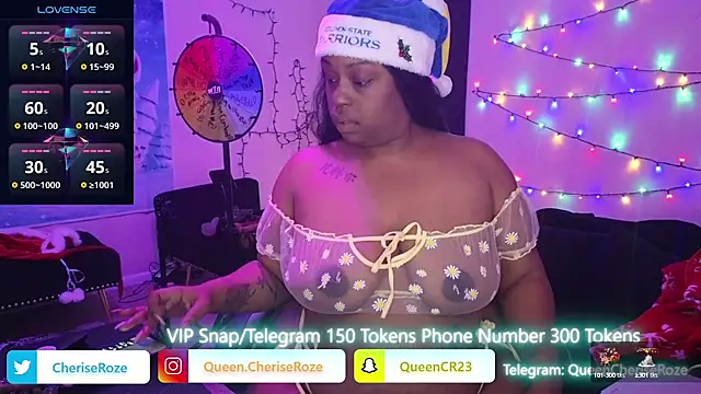 Snapshot of cheriserozequeen chatting on 24, 12, 2024 cheriserozequeen online show from 24, 12, 2024