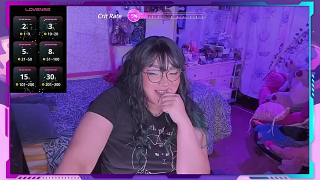 Snapshot of MegariaB chatting on 5, 1, 2025 MegariaB online show from 5, 1, 2025