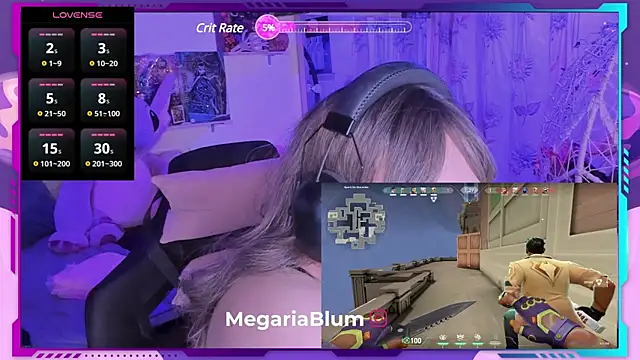 Snapshot of MegariaB chatting on 17, 1, 2025 MegariaB online show from 17, 1, 2025