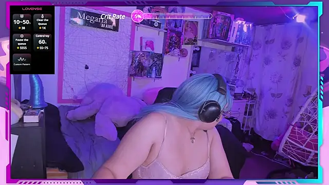 Snapshot of MegariaB chatting on 3, 2, 2025 MegariaB online show from 3, 2, 2025