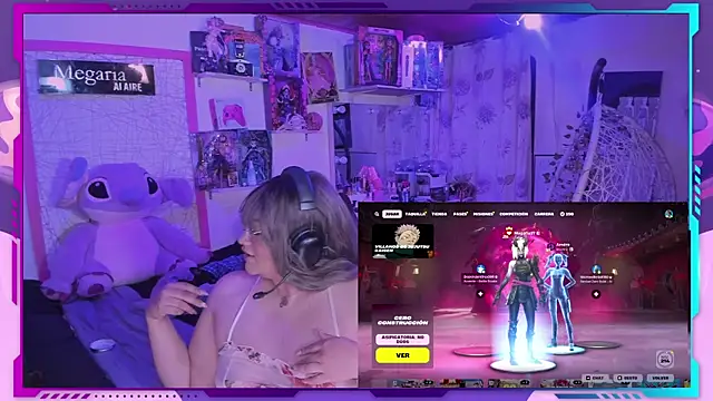 Snapshot of MegariaB chatting on 8, 2, 2025 MegariaB online show from 8, 2, 2025