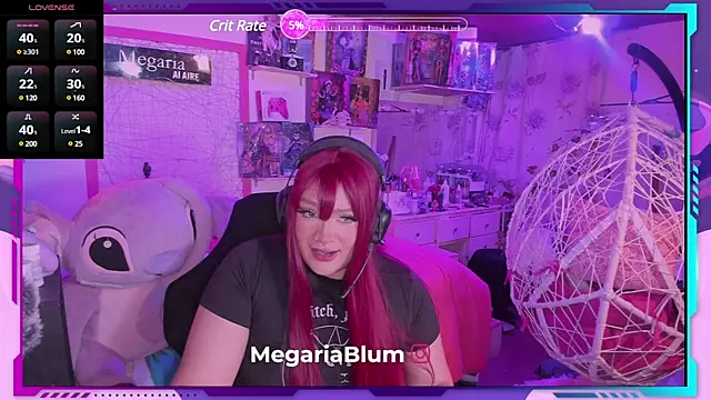 Snapshot of MegariaB chatting on 17, 3, 2025 MegariaB online show from 17, 3, 2025