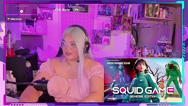 Snapshot of MegariaB chatting on 4, 11, 2025 MegariaB online show from 4, 11, 2025