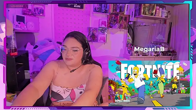 Snapshot of MegariaB chatting on 10, 11, 2025 MegariaB online show from 10, 11, 2025