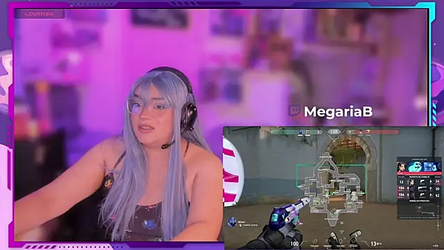 Snapshot of MegariaB chatting on 4, 12, 2025 MegariaB online show from 4, 12, 2025