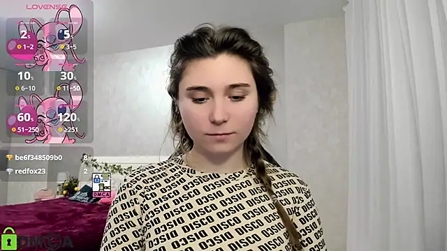 Snapshot of SweetMonicka chatting on 21, 2, 2025 SweetMonicka online show from 21, 2, 2025