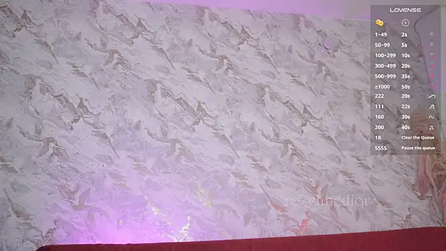 Snapshot of roselinedior chatting on 29, 11, 2025 roselinedior online show from 29, 11, 2025