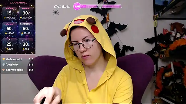 Snapshot of vaders_daughter chatting on 24, 10, 2025 vaders daughter online show from 24, 10, 2025