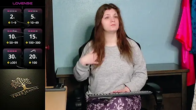 TreeJeanne online show from 4, 3, 2026