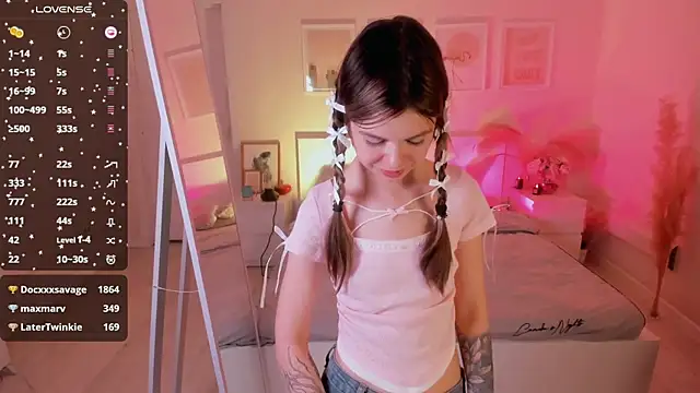 Snapshot of Lil_Amelie chatting on 3, 2, 2025 Lil Amelie online show from 3, 2, 2025