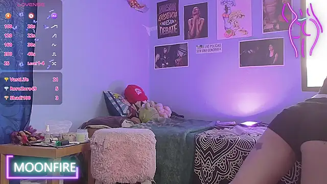 moonfiredancer online show from 1, 2, 2025