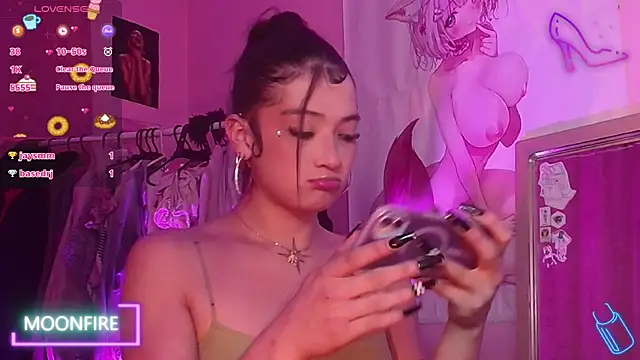 moonfiredancer online show from 21, 10, 2025