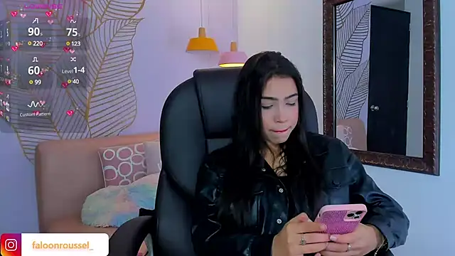 FaloonRoussel online show from 17, 2, 2025