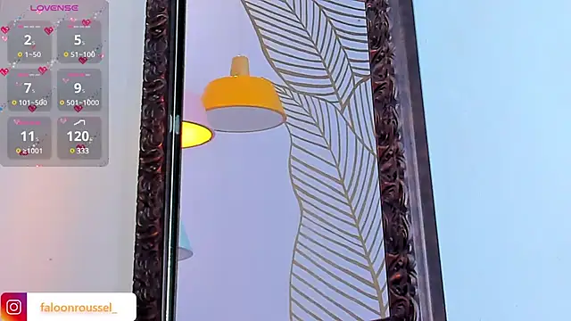 FaloonRoussel online show from 17, 2, 2025