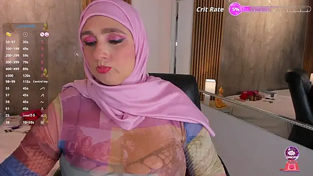 Snapshot of HijabiMilf chatting on 20, 10, 2025 HijabiMilf online show from 20, 10, 2025