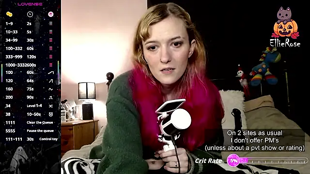 EllieeRose online show from 2, 3, 2026