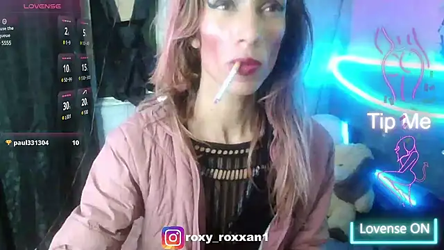 roxy roxxan online show from 20, 3, 2025