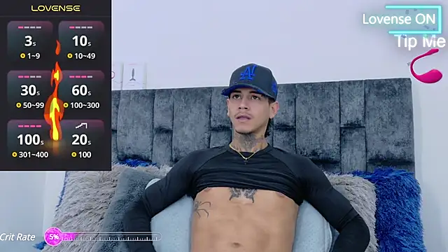 JAYCOB00 online show from 1, 2, 2025