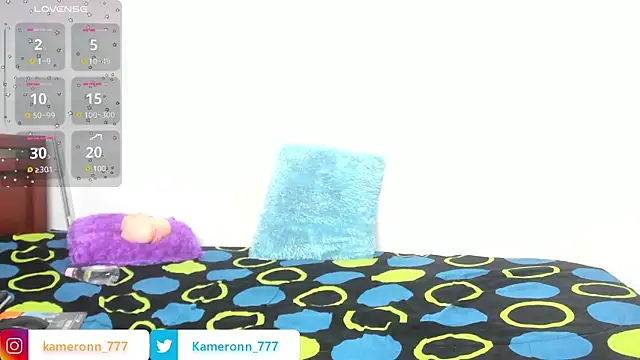 Kameronn 777 online show from 23, 11, 2025