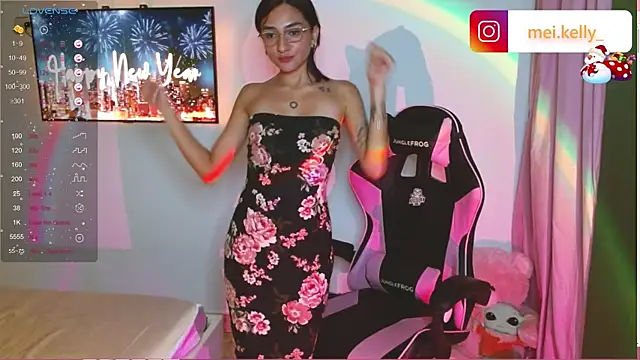 Snapshot of Mei_Kelly chatting on 31, 12, 2024 Mei Kelly online show from 31, 12, 2024
