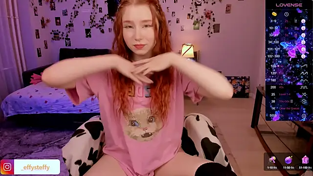 CallMeEffy1 online show from 23, 3, 2025