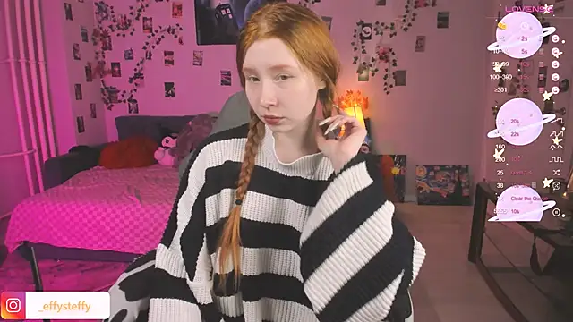 CallMeEffy1 online show from 10, 9, 2025