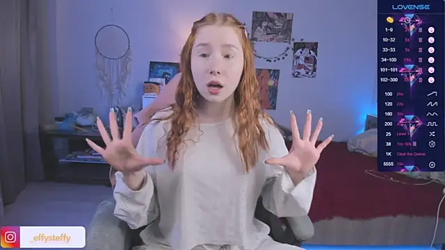 CallMeEffy1 online show from 13, 2, 2026