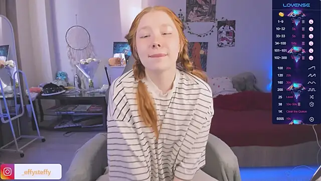 CallMeEffy1 online show from 14, 3, 2026