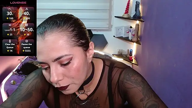 Alexa Slavehot777 online show from 8, 10, 2025