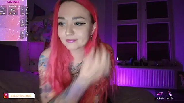 PinkHurricaneOfficial online show from 20, 1, 2025