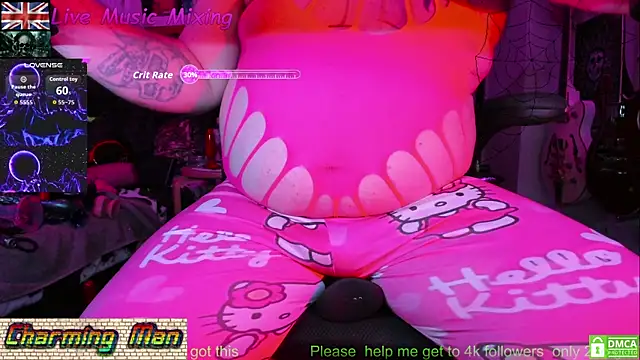 Snapshot of TheGothKing chatting on 14, 10, 2025 TheGothKing online show from 14, 10, 2025