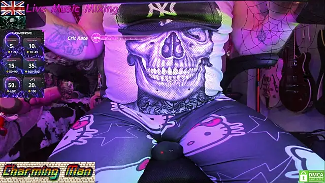 Snapshot of TheGothKing chatting on 22, 10, 2025 TheGothKing online show from 22, 10, 2025