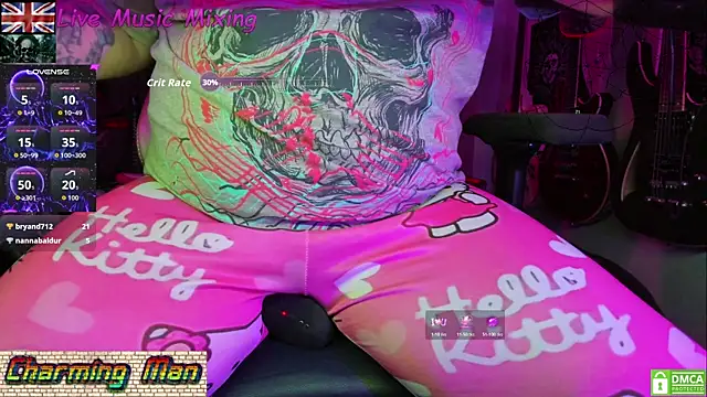 Snapshot of TheGothKing chatting on 13, 12, 2025 TheGothKing online show from 13, 12, 2025